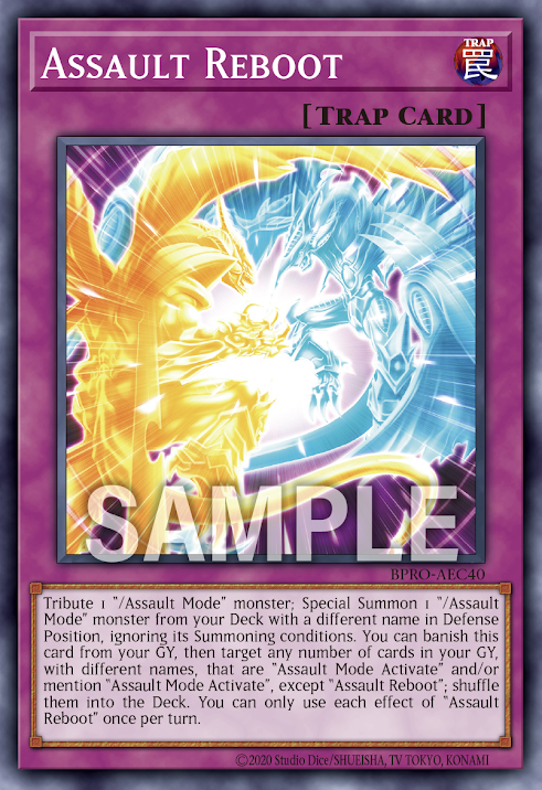BPRO-AEC40 Assault Reboot(爆裂重啟)