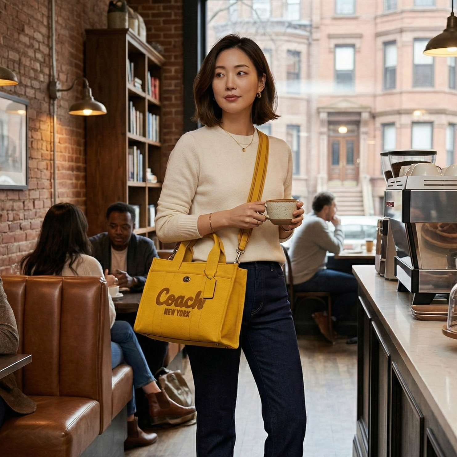 【預購】H040165 Coach 帆布工裝托特包