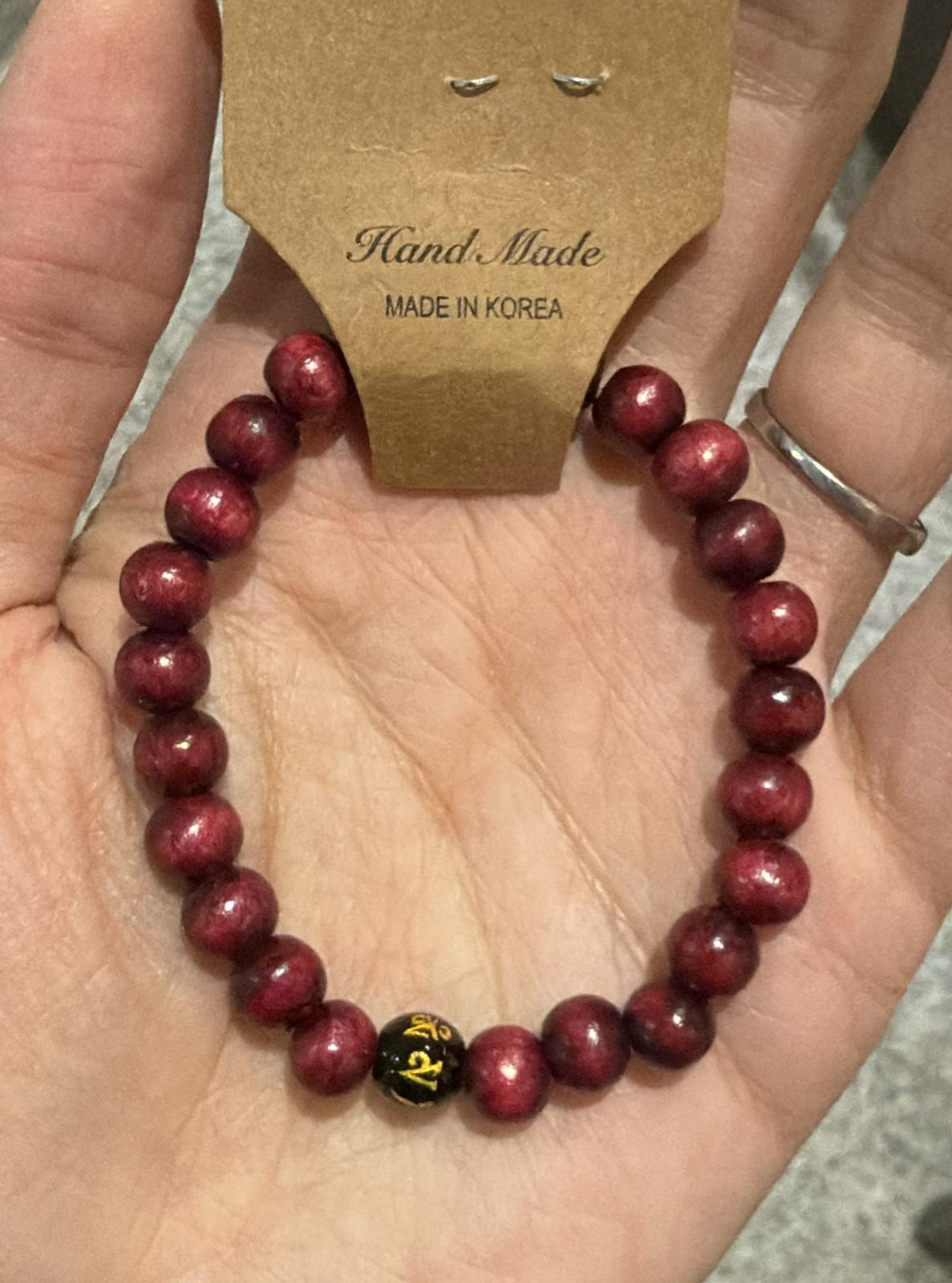 XK037 奉恩寺手串飾物系列 金玟庭明星同款手串 (招財，願望成真)