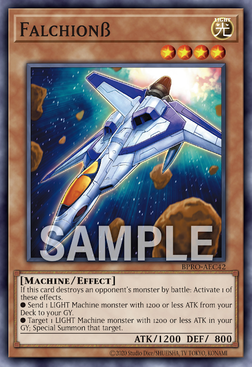 BPRO-AEC42 Falchionβ(彎刀戰機β)