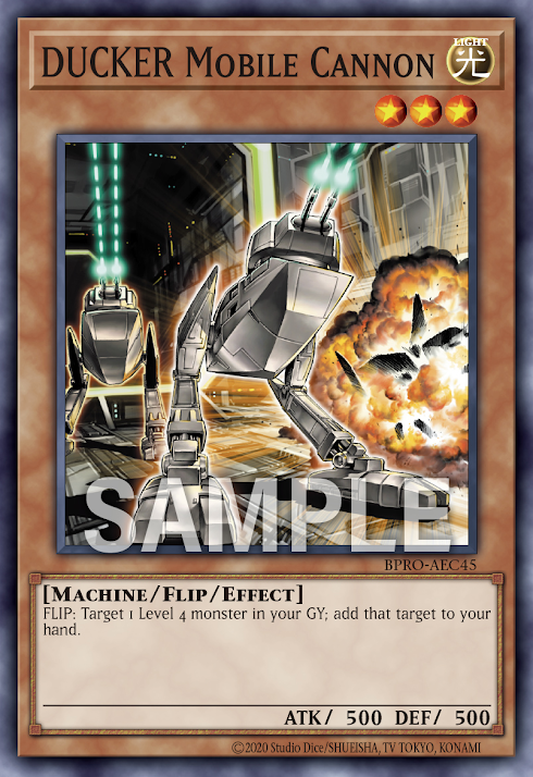 BPRO-AEC45 DUCKER Mobile Cannon(二足砲台)