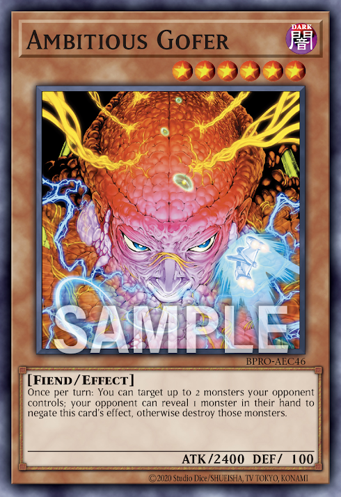 BPRO-AEC46 Ambitious Gofer(野望之高弗)