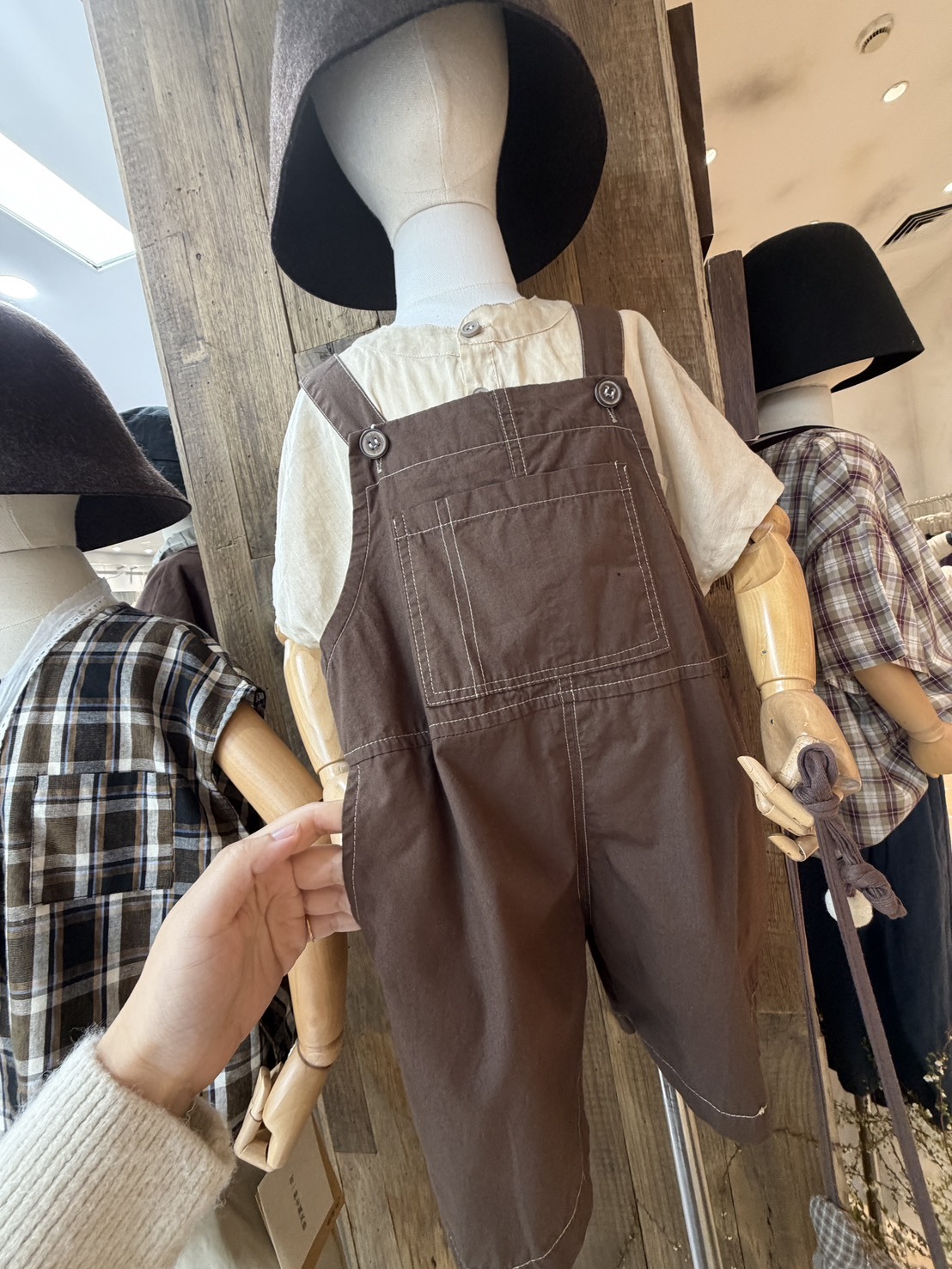 OT2308套 吊帶褲+OT2627上衣