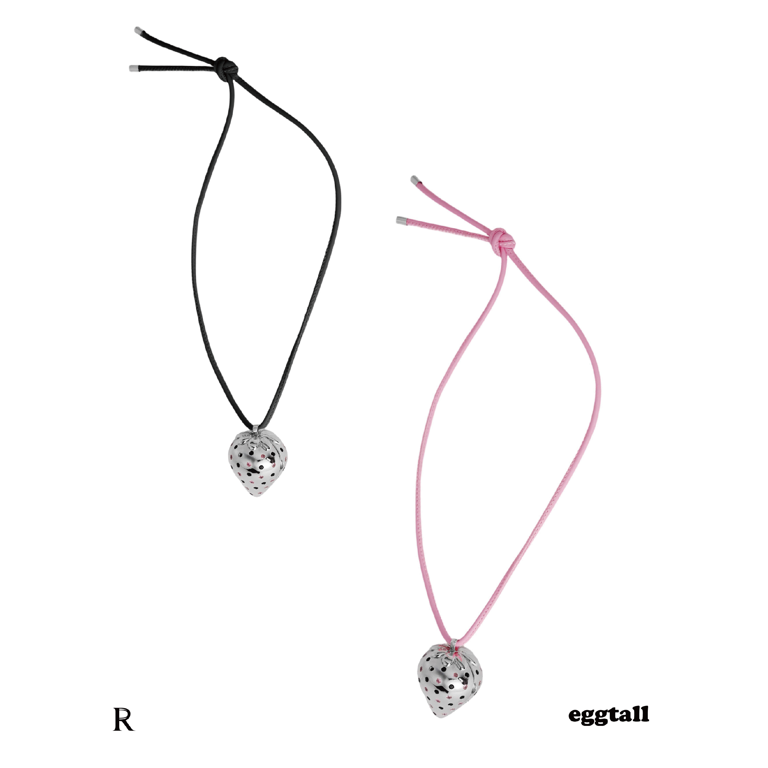 RECOVERY x eggtall Locket In My Strawberry 草莓墜飾項鍊