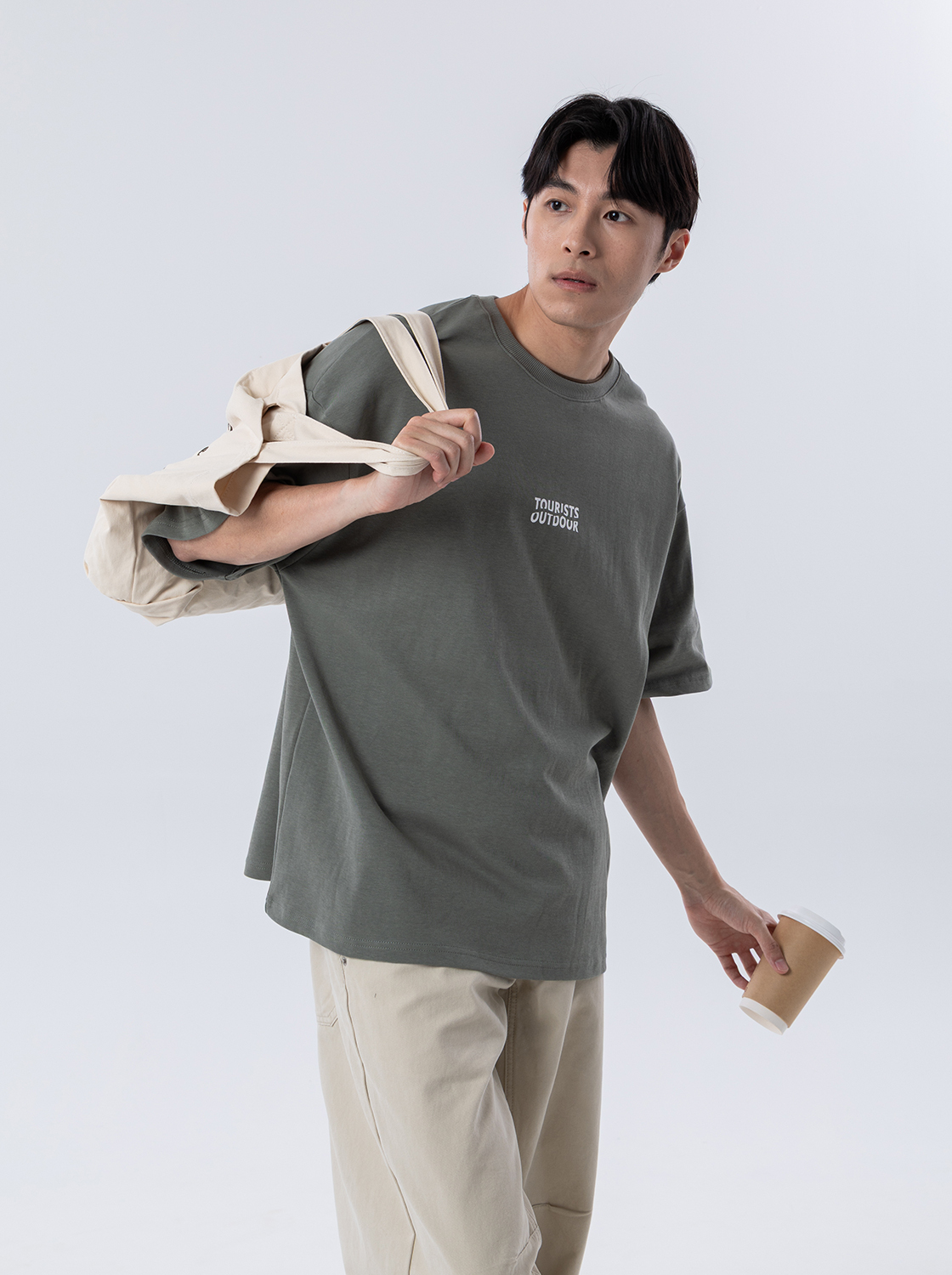 戶外圖像LOGO印花TEE