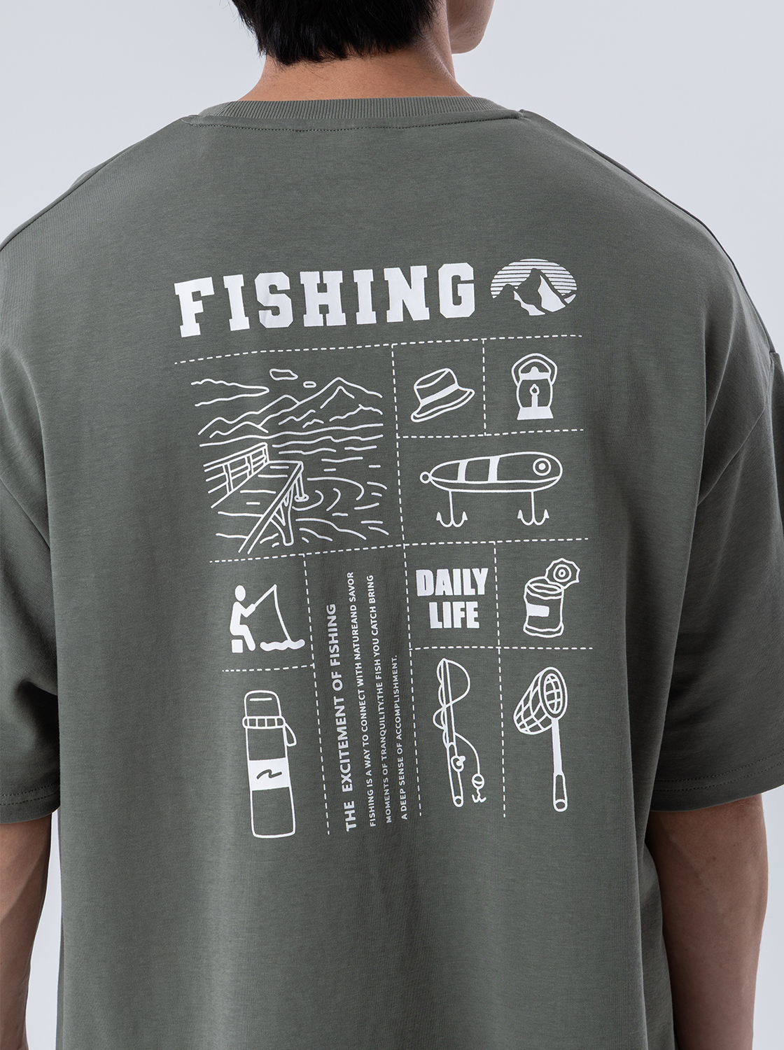 戶外圖像LOGO印花TEE