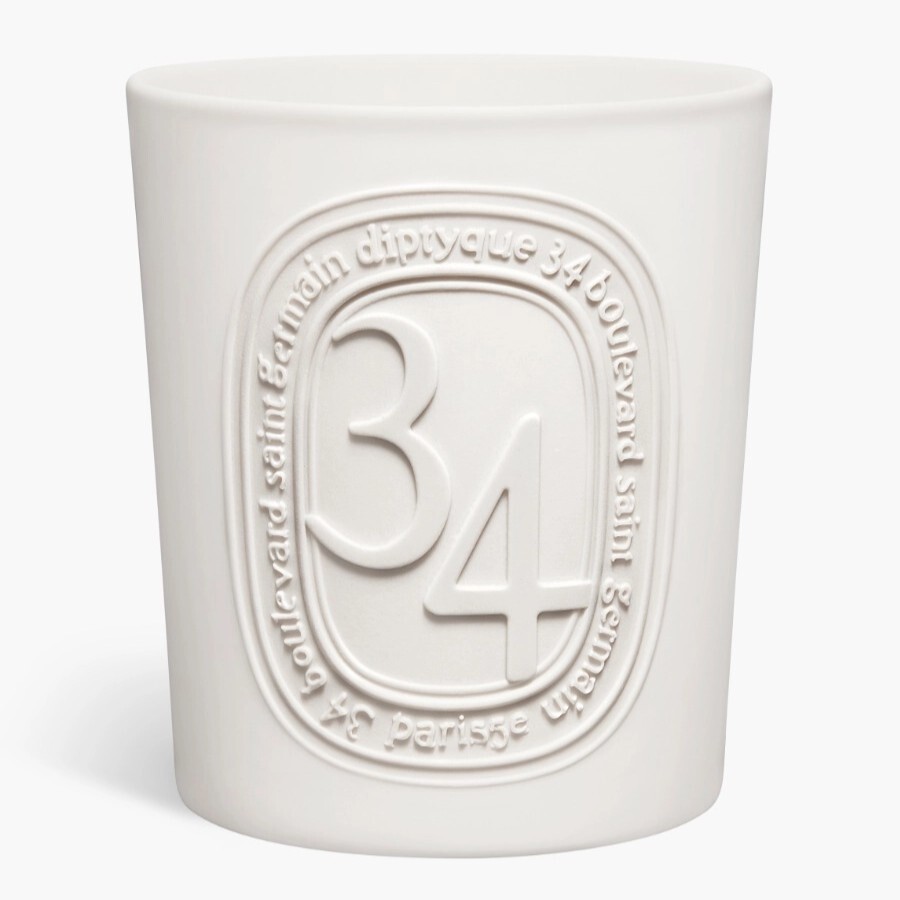 Diptyque 34 Boulevard Saint-Germain  (聖日爾曼大道34號) 大型蠟燭 600g