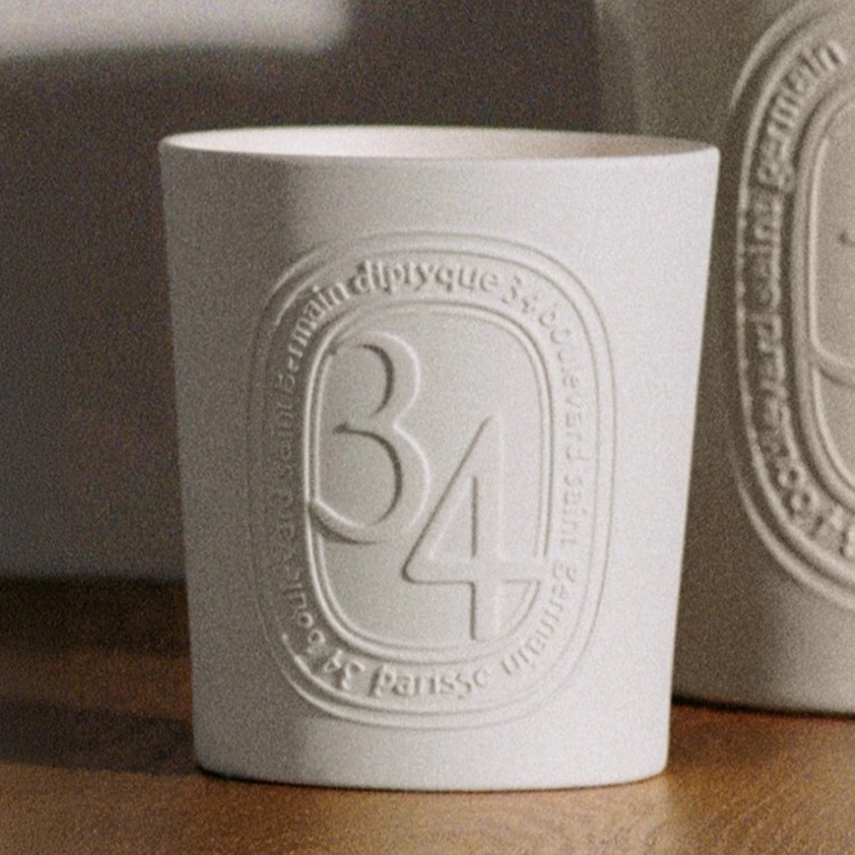 Diptyque 34 Boulevard Saint-Germain  (聖日爾曼大道34號) 大型蠟燭 600g