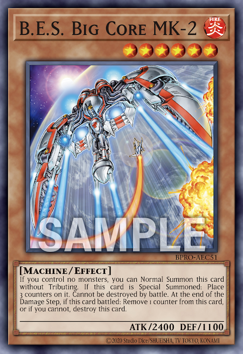 BPRO-AEC51 B.E.S. Big Core MK-2(巨大戰艦 巨核Mk-II)