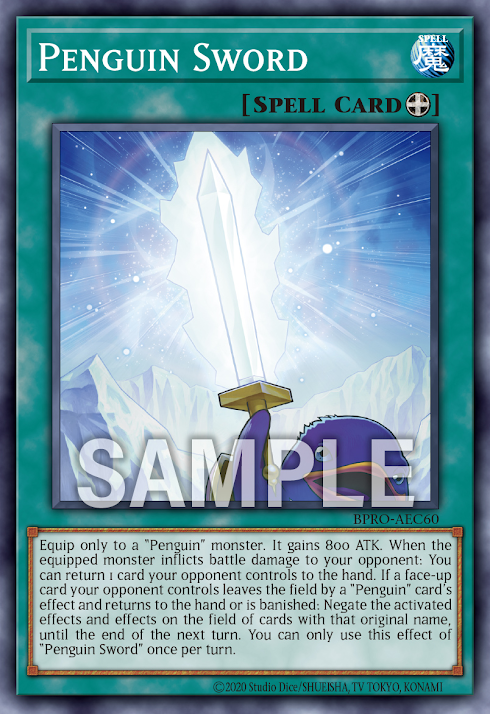 BPRO-AEC60 Penguin Sword(企鵝劍)