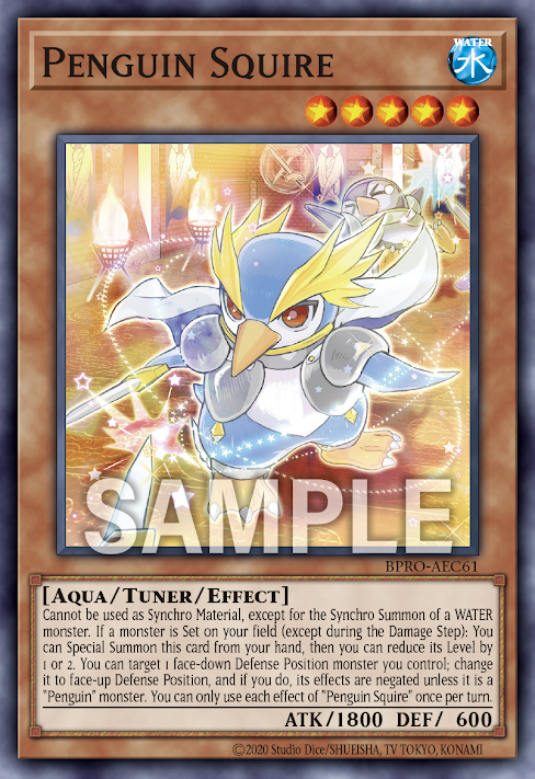 BPRO-AEC61 Penguin Squire(企鵝勇士)