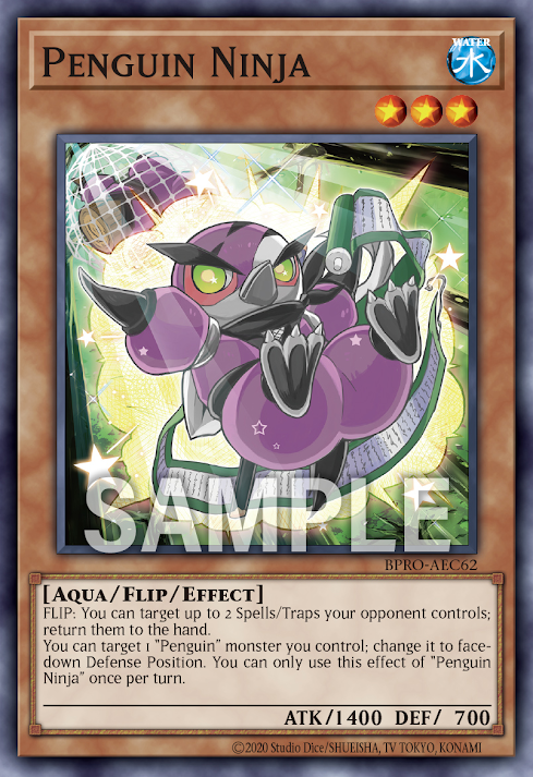 BPRO-AEC62 Penguin Ninja(企鵝忍者)