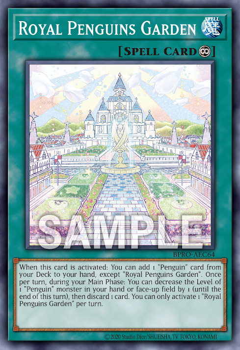 BPRO-AEC64 Royal Penguins Garden(皇家企鵝花園)