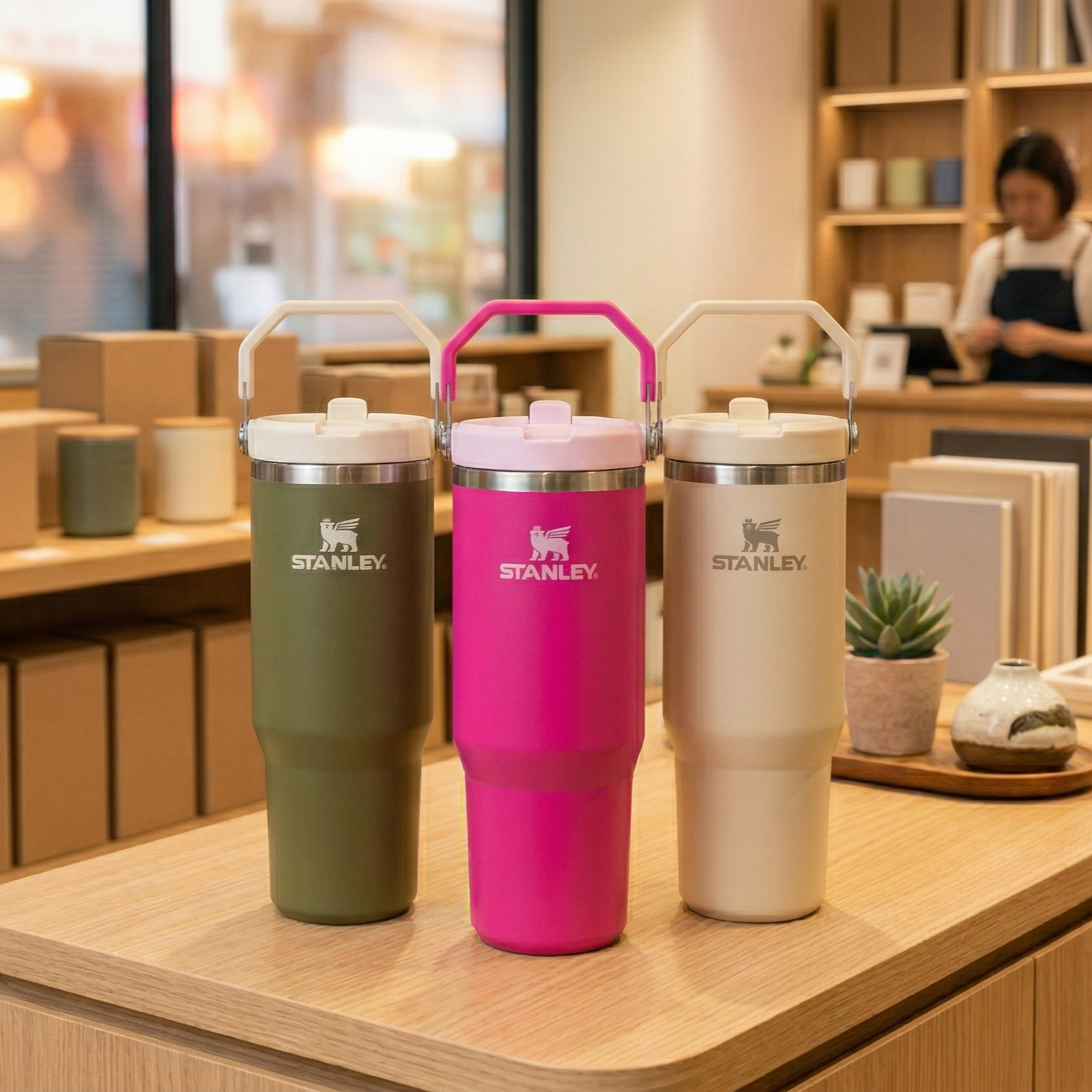 【預購】H040166 Stanley  翻蓋吸管隨行杯 (30 oz)