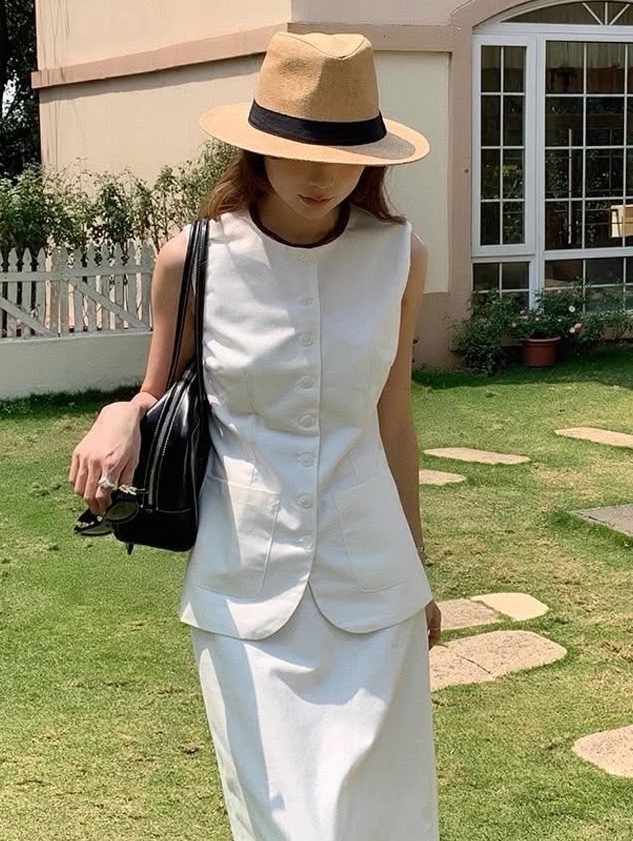 黑寬帶牛仔紳士草帽