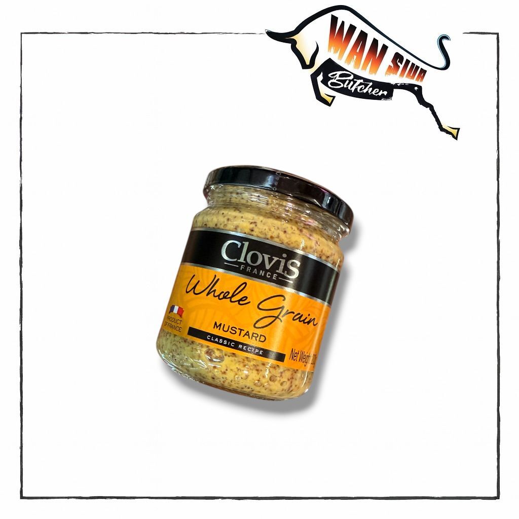 Clovis 法式粗粒芥末醬/ 籽醬 200g