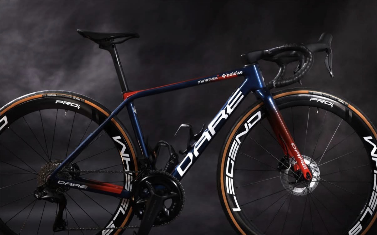 DARE MA-AFO 星紅藍 車架組