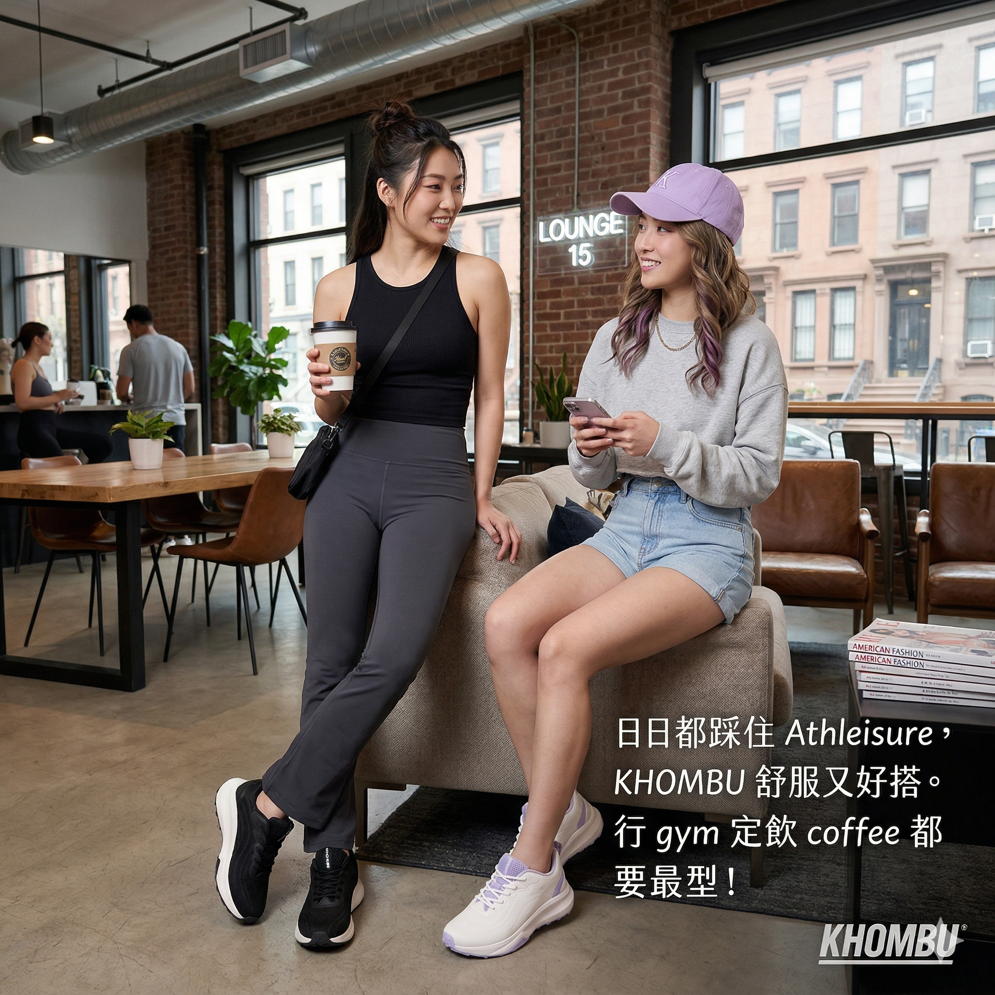 【預購】Khombu H040102 女裝輕量運動波鞋