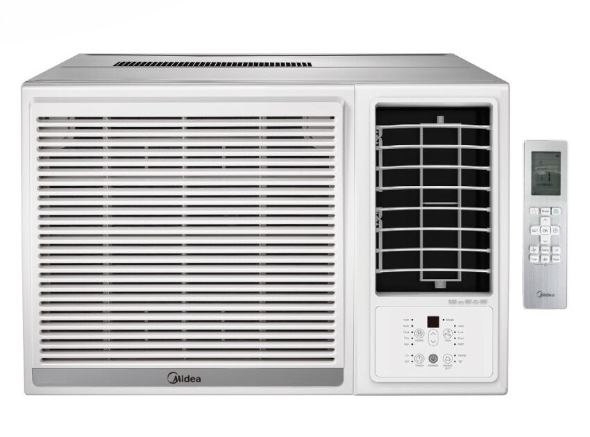 美的 Midea   MW-09HRF8F‧1匹 R32 智能變頻冷暖‧無線遙控‧窗口式冷氣機‧香港行貨,原廠39個月全機及5年壓縮機保養‧