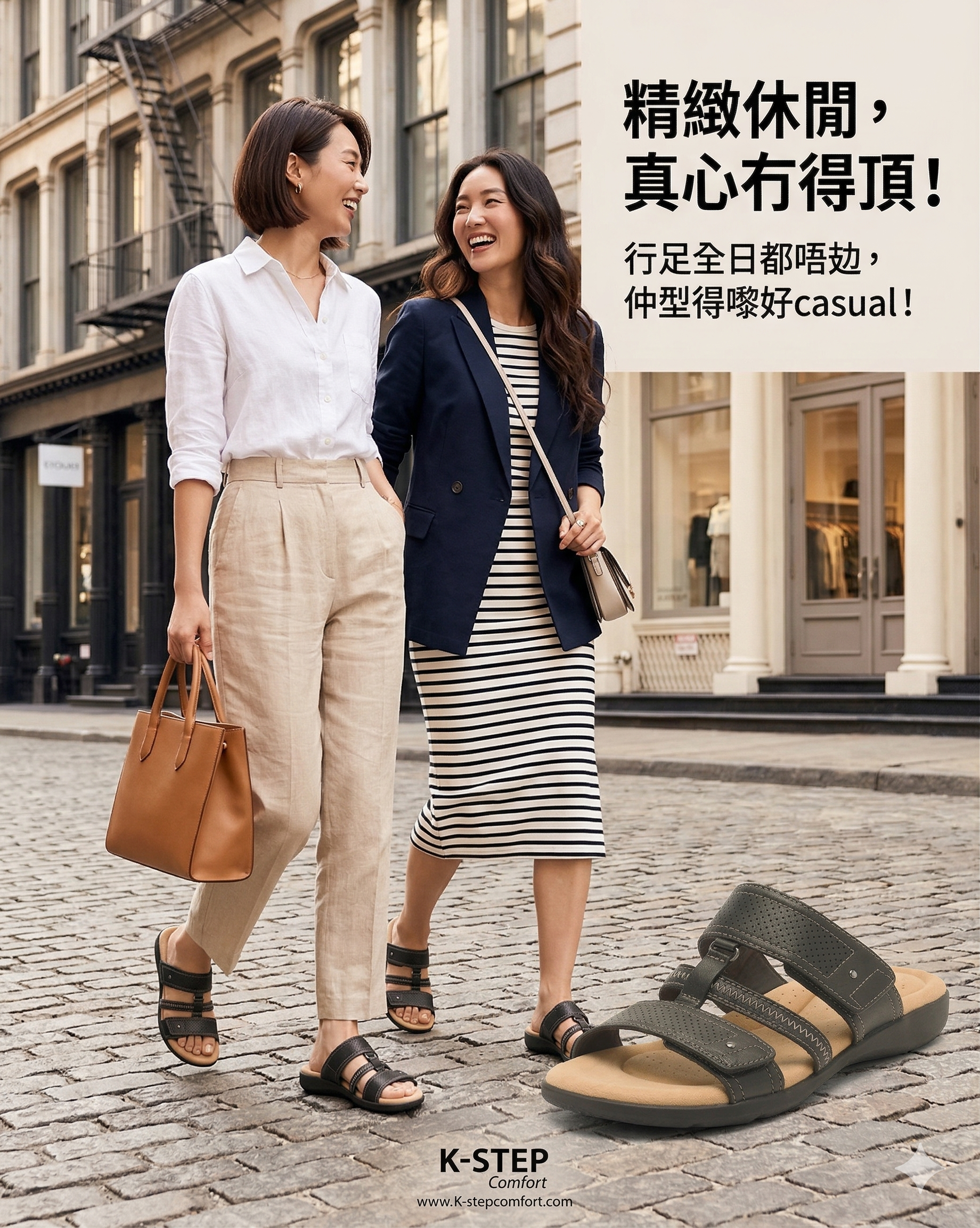 【預購】Clarks H040109 女裝專業皮革舒適涼鞋