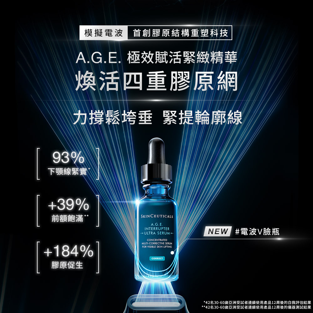 【SkinCeuticals 修麗可】AGE極效賦活緊緻精華 30ml