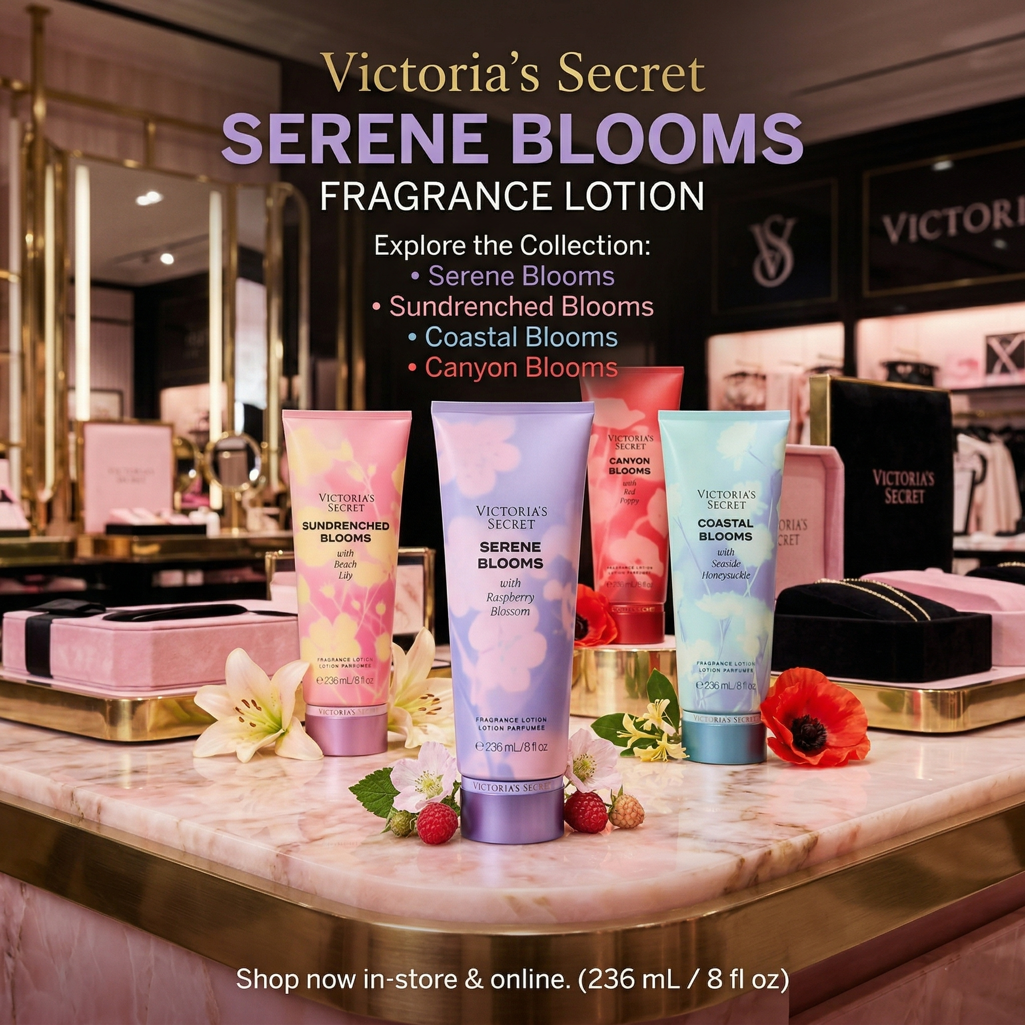 【預購】H040167  Victoria's Secret 香氛身體乳液