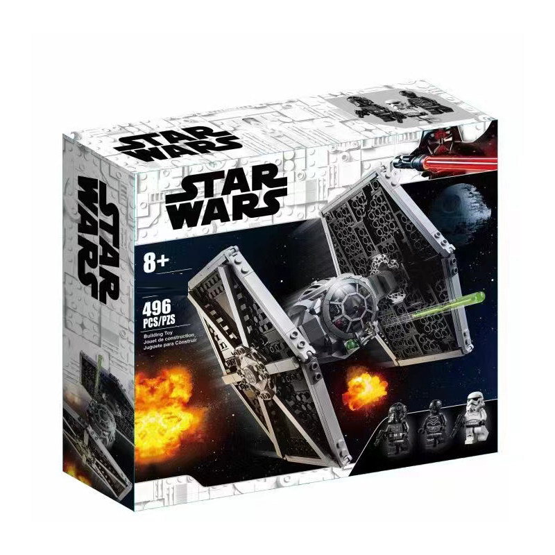 Star Wars Imperial TIE Fighter Building Set Fit Lego NO BOX NA016