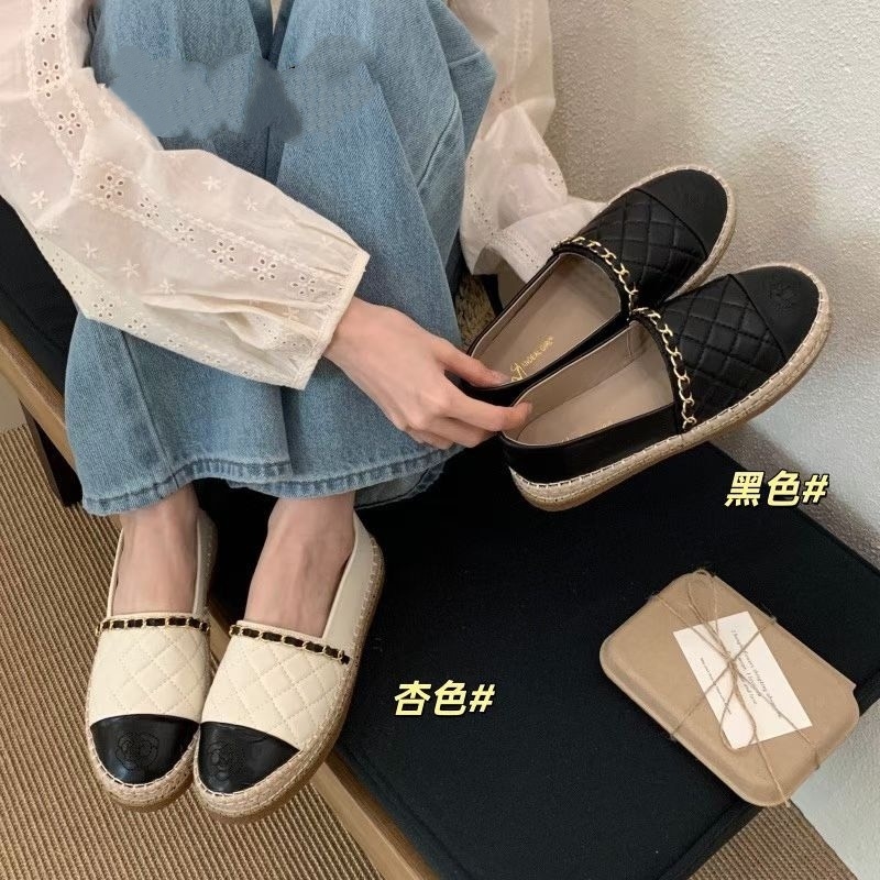 小香風菱格鉛筆鞋