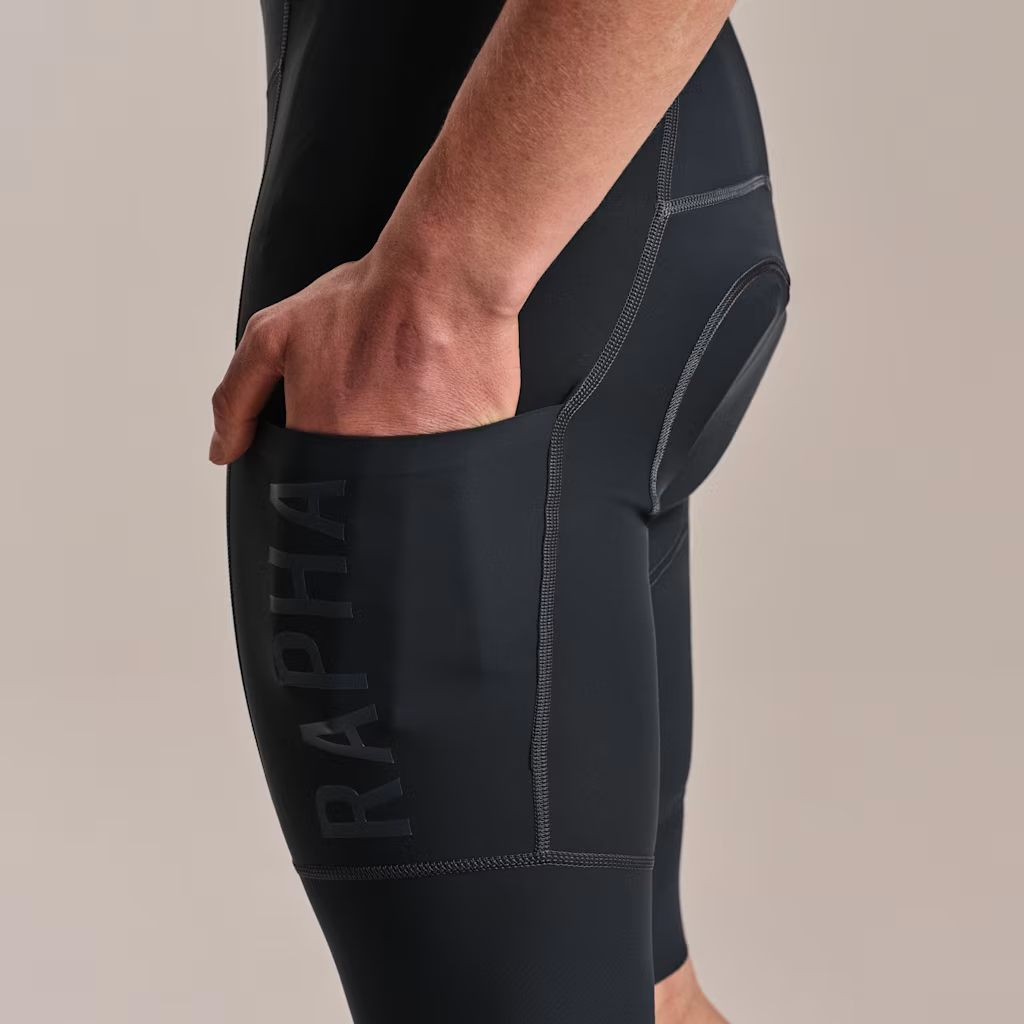 【Rapha 】車褲 Pro Team Cargo Bib Shorts 極致黑 - 一般長度 男款