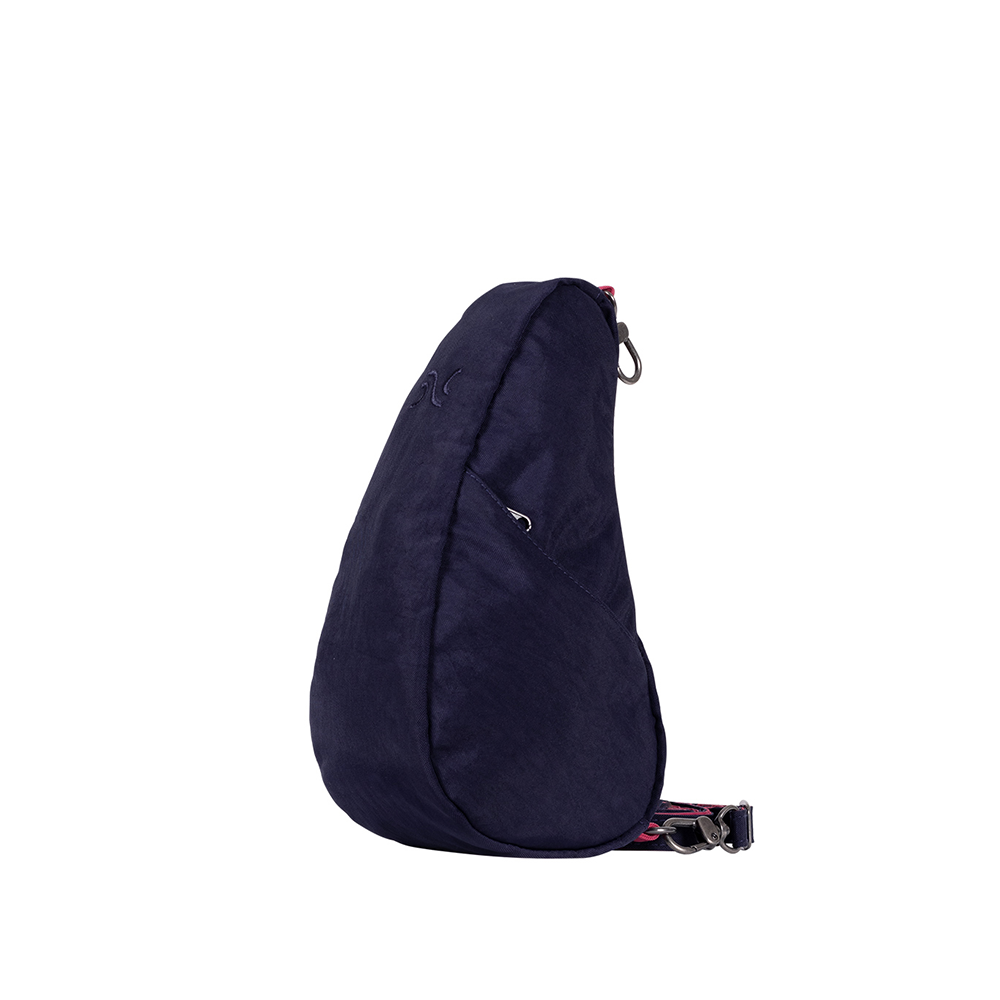 基本款 TEXTURED NYLON BAGLETT 斜背包-夜幕桃果