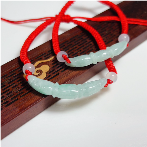 0401gz01-翡翠-翡翠蓮藕手繩（A1）