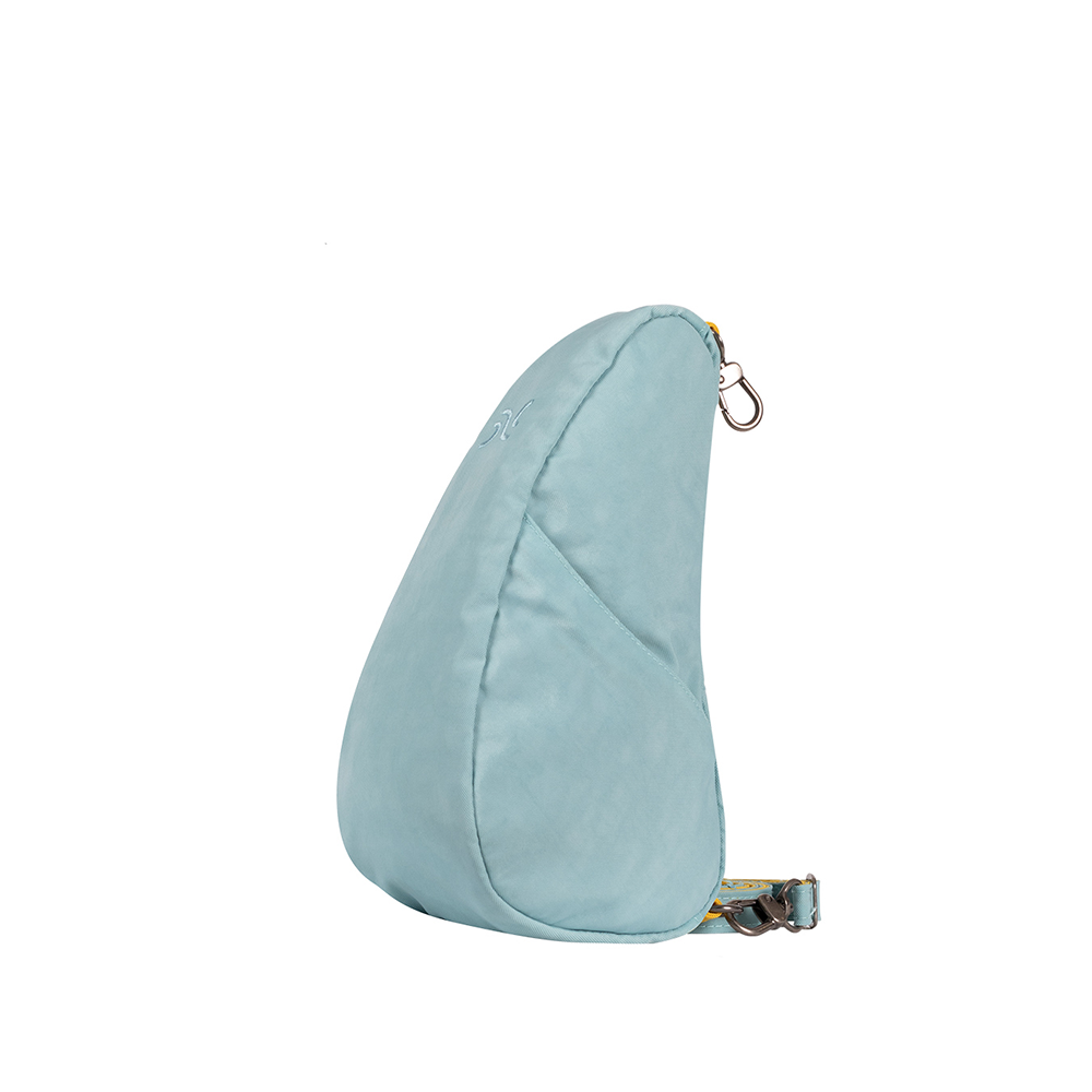 基本款 TEXTURED NYLON BAGLETT 斜背包-水光蜜柚