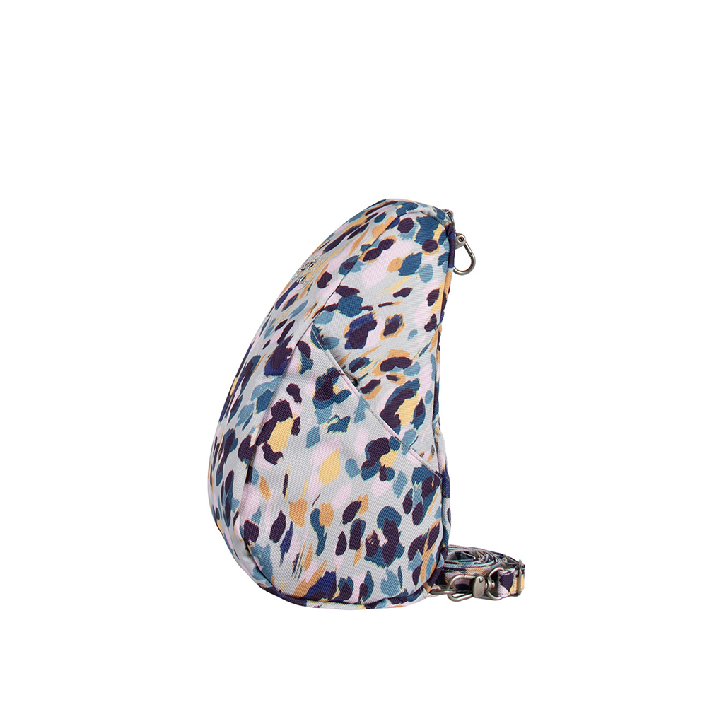 印花系列 RECYCLED PRINT BAGLETT 斜背包-曠野藍