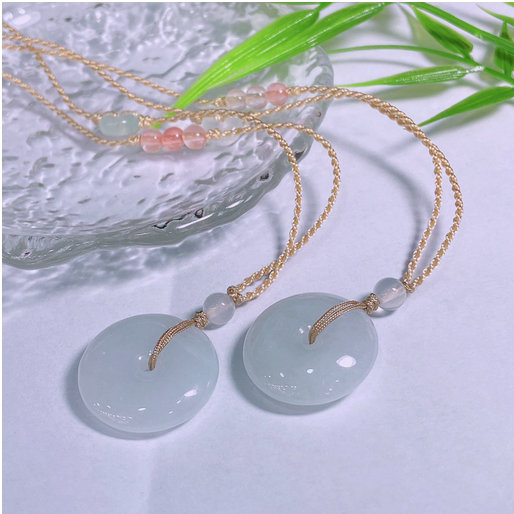 0401gz09-翡翠-翡翠平安扣（A9）