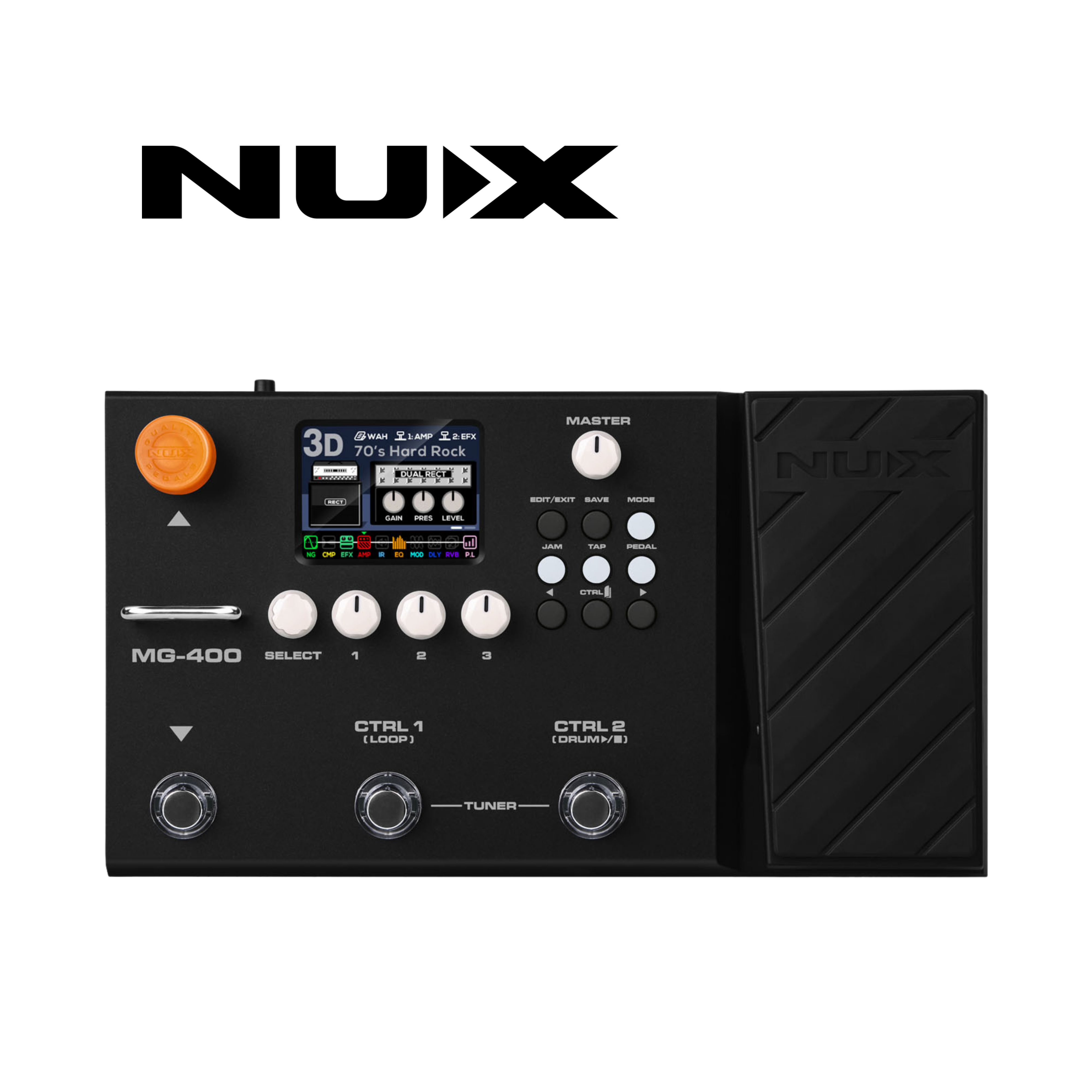 NUX MG-400 吉他 BASS 綜合效果器