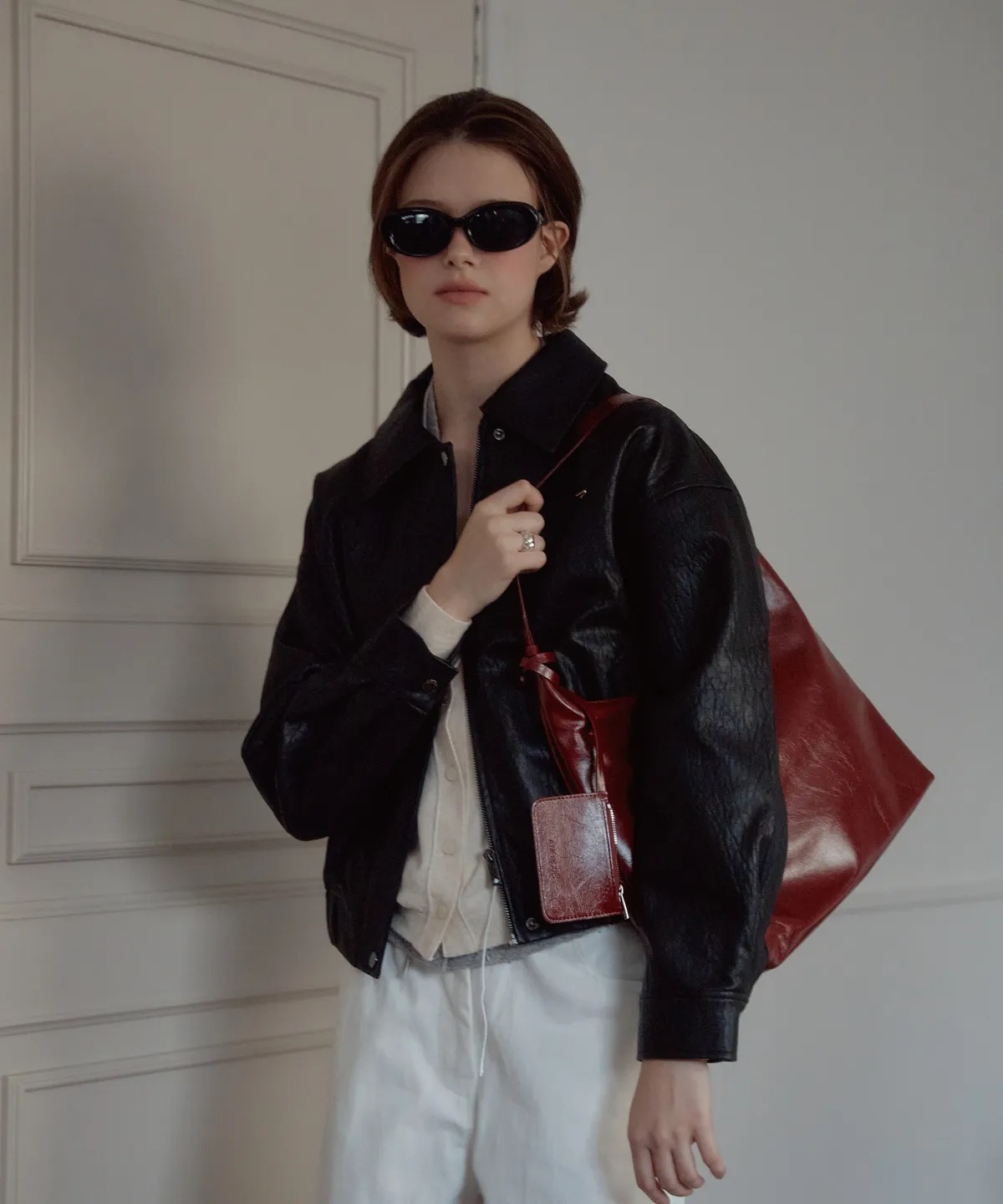 ANOETIC ANC CLASSIC HOBO BAG & CARD WALLET