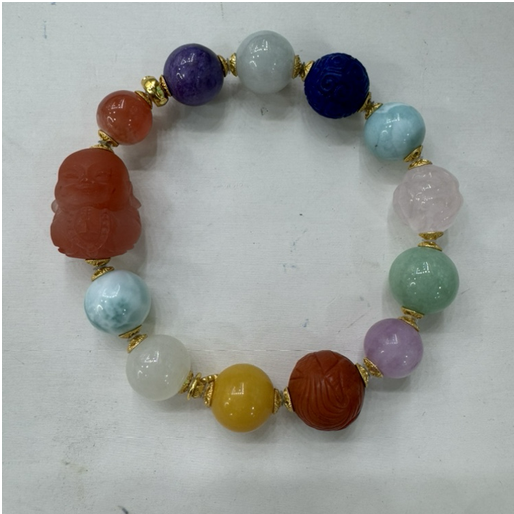 0401gz89-翡翠-多寶手鏈（A89）