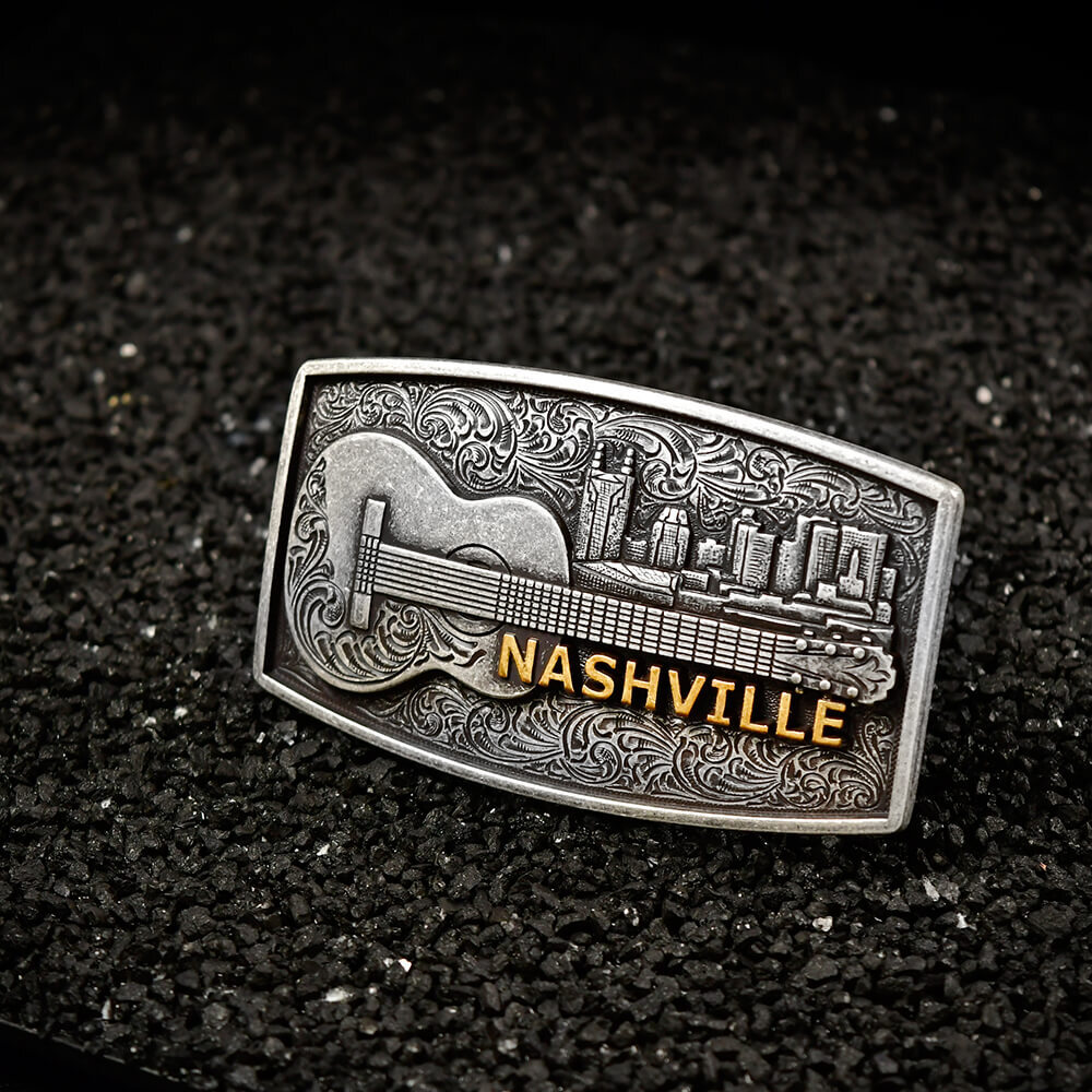 田納西之弦 造型皮帶扣 / 皮帶頭 - 美式風格