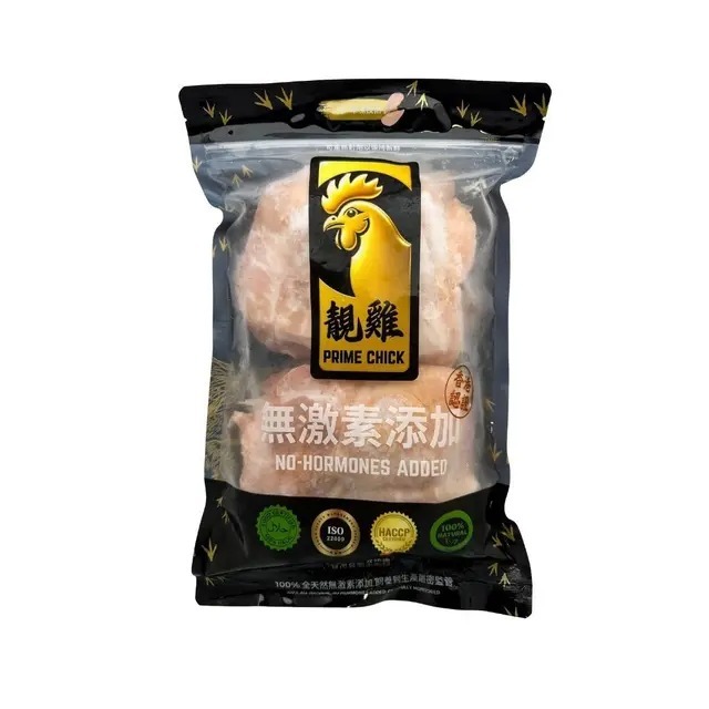 PRIME CHICK - Natural Healthy Chicken Thighs(est.950-1000g)│Hormone-Free│Anti-biotics(Frozen-18C)(Random Old/New Packing)