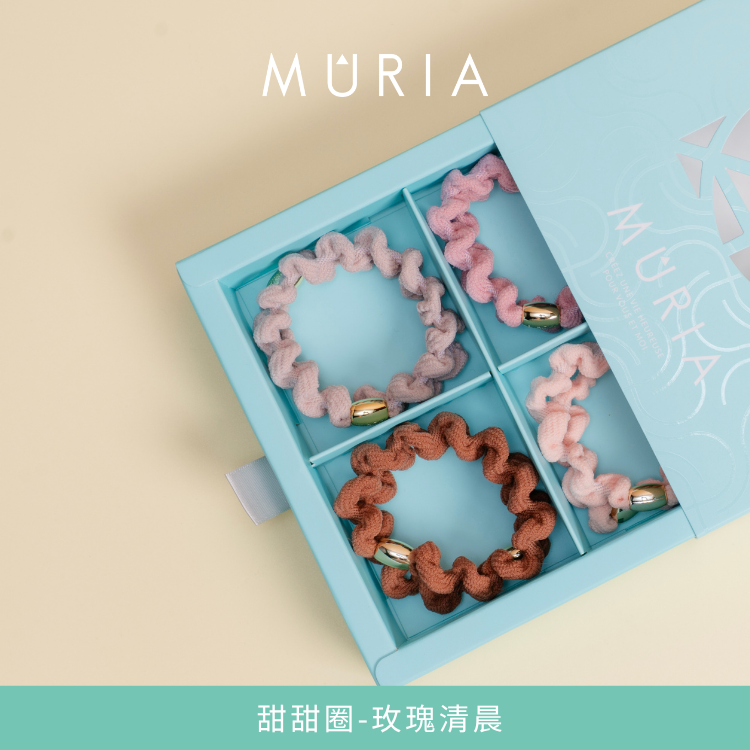 MÛRIA 甜甜圈 盒裝｜玫瑰清晨