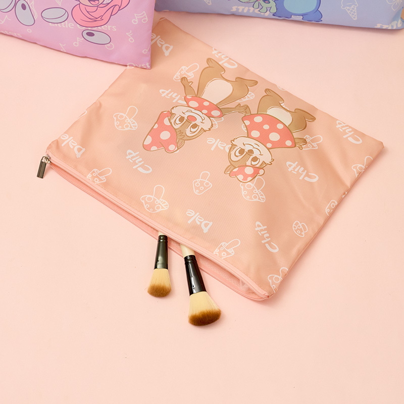 輕便旅遊收納袋三件組-魯斯佛 (盥洗拉鍊包、小輕便提袋、大輕便提袋)【Disney 正版授權】