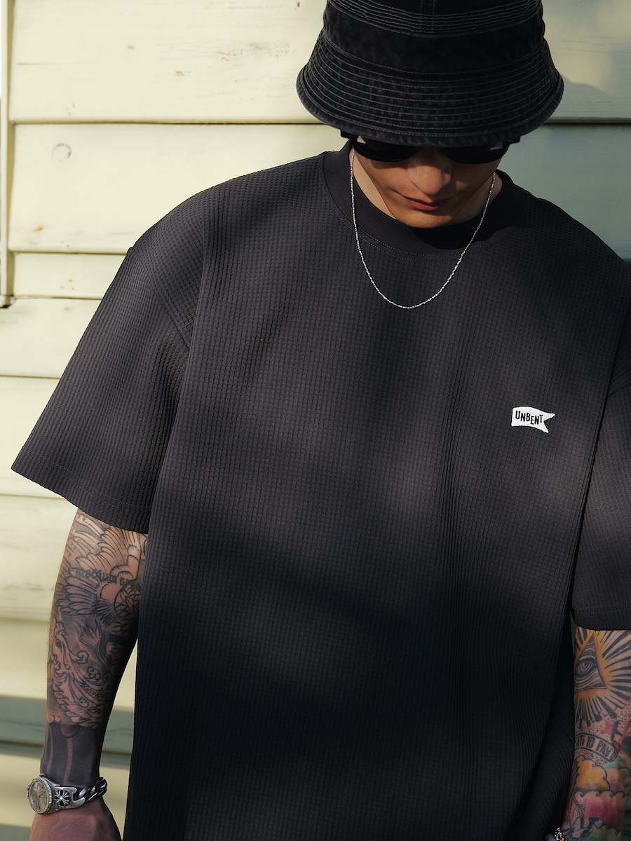 |限時早鳥優惠🔥|UNBENT 山系速乾華夫格 廓形短tee