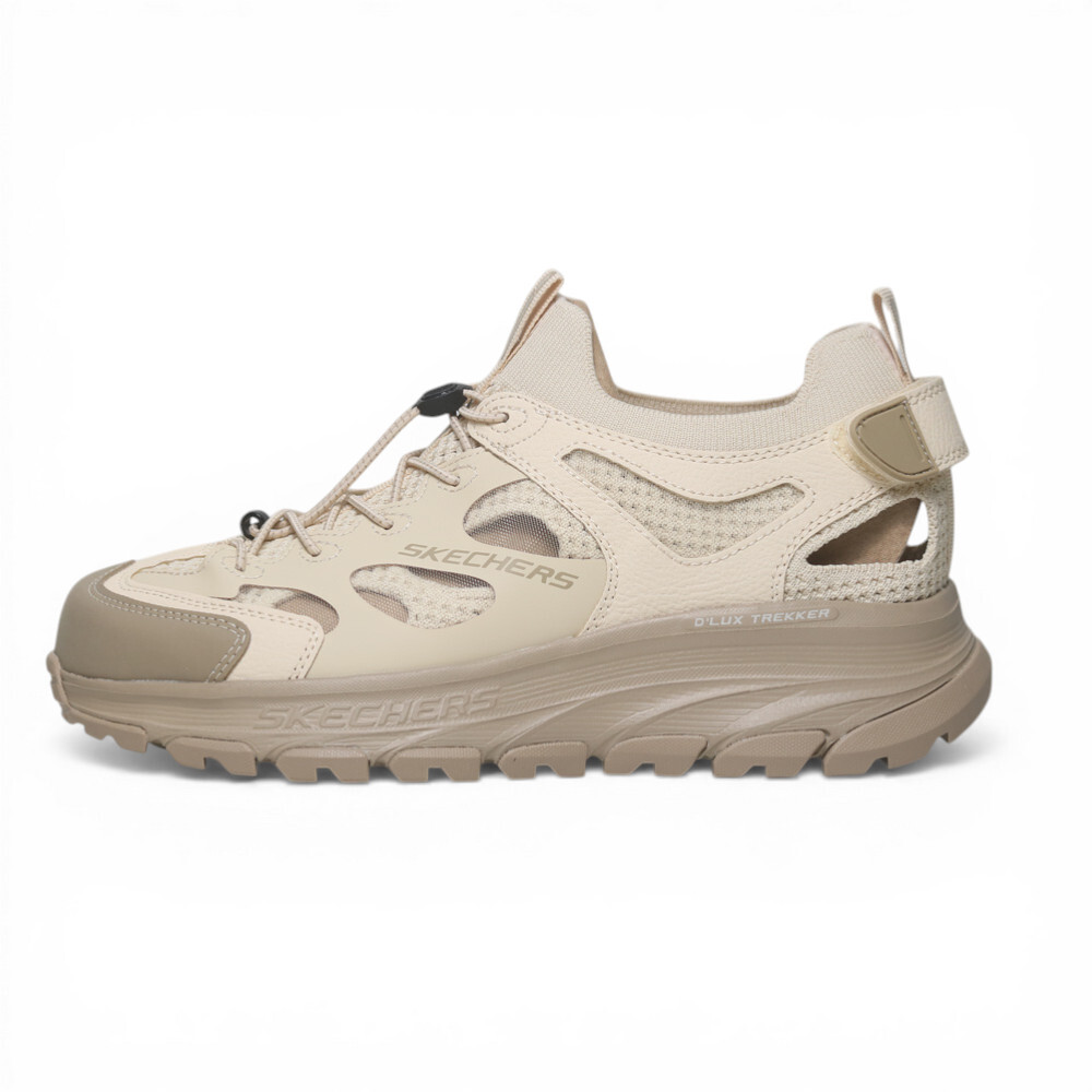 SKECHERS 越野涼鞋 DLUX TREKKER SANDAL 卡其 束繩 休閒鞋 男 237639SAND