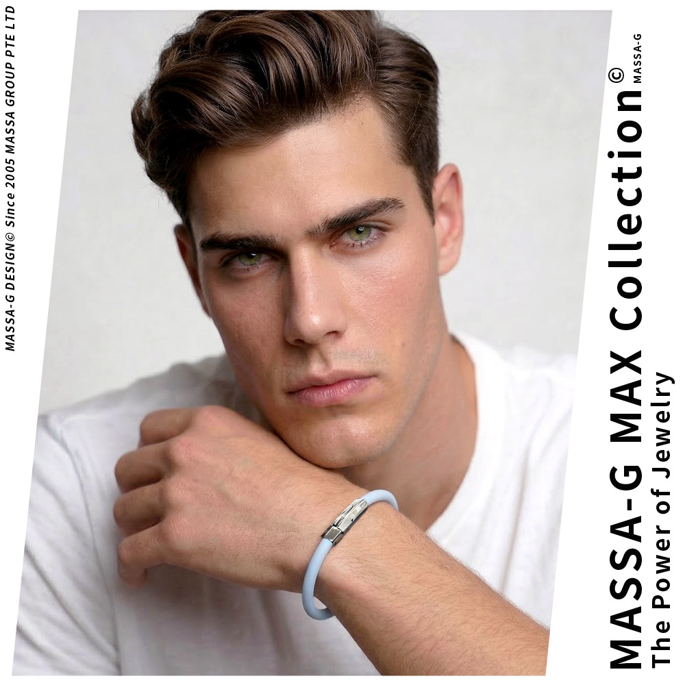 MASSA-G O1.s 鍺鈦能量手環-6MM