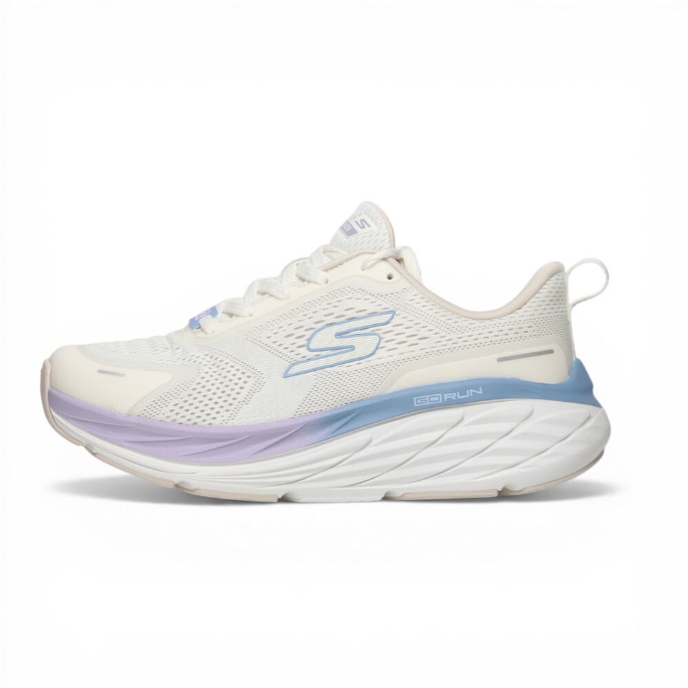SKECHERS 慢跑鞋 MAX CUSHIONING ELITE 3 米紫 寬楦 女 129720WOFWT
