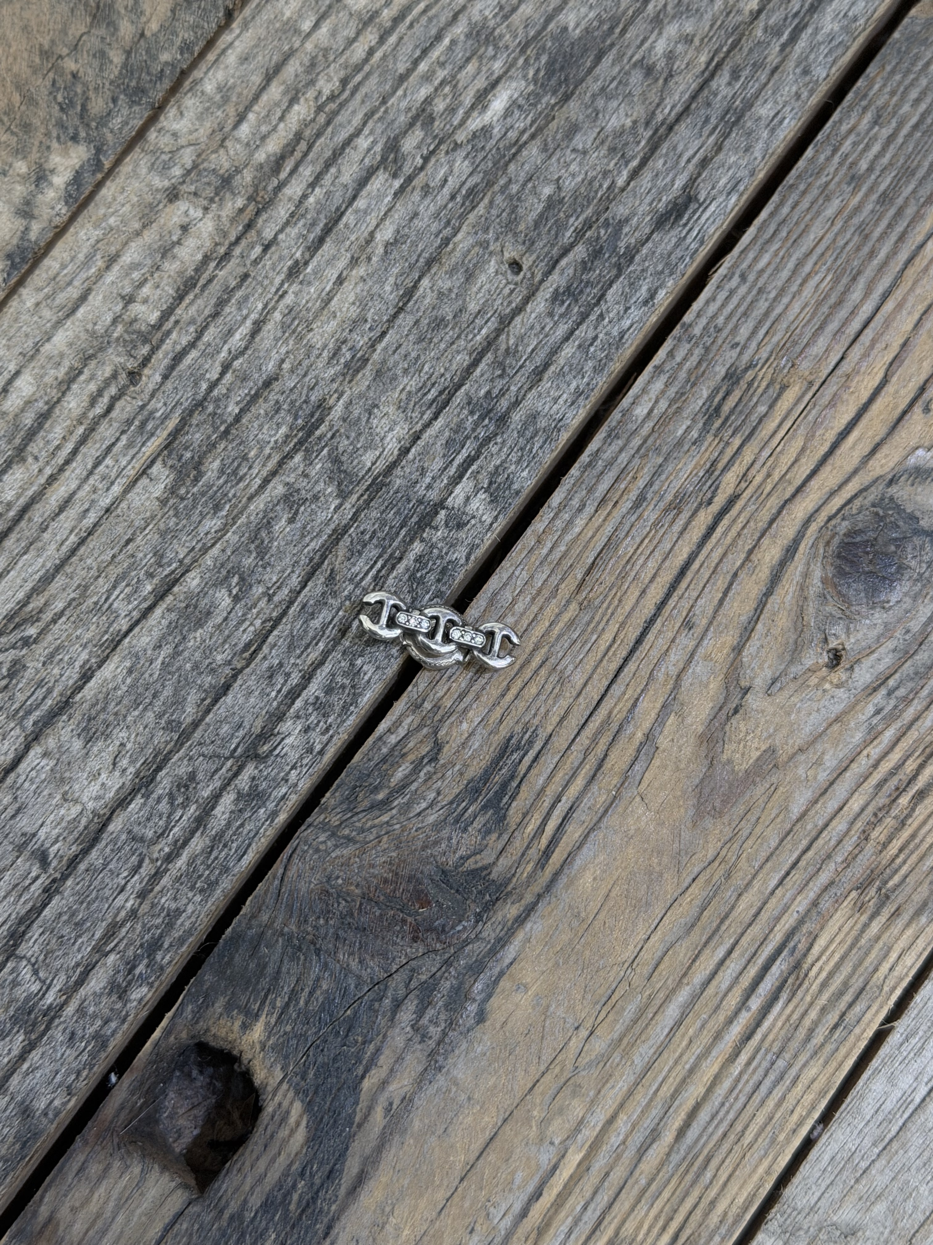 Hoorsenbuhs 3mm Toggle Stud Earring with Diamonds - Single