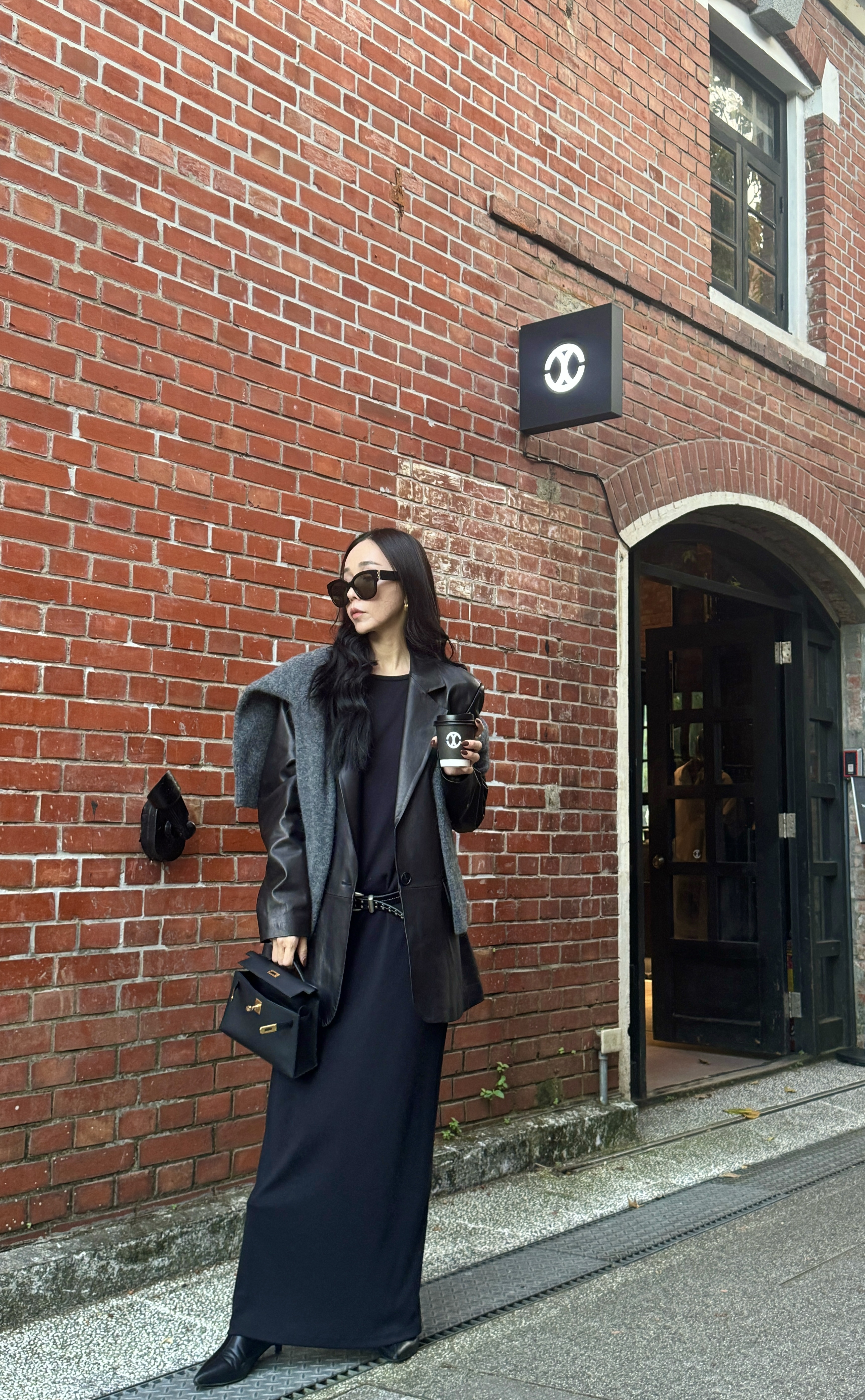 真皮皮外套(現貨)