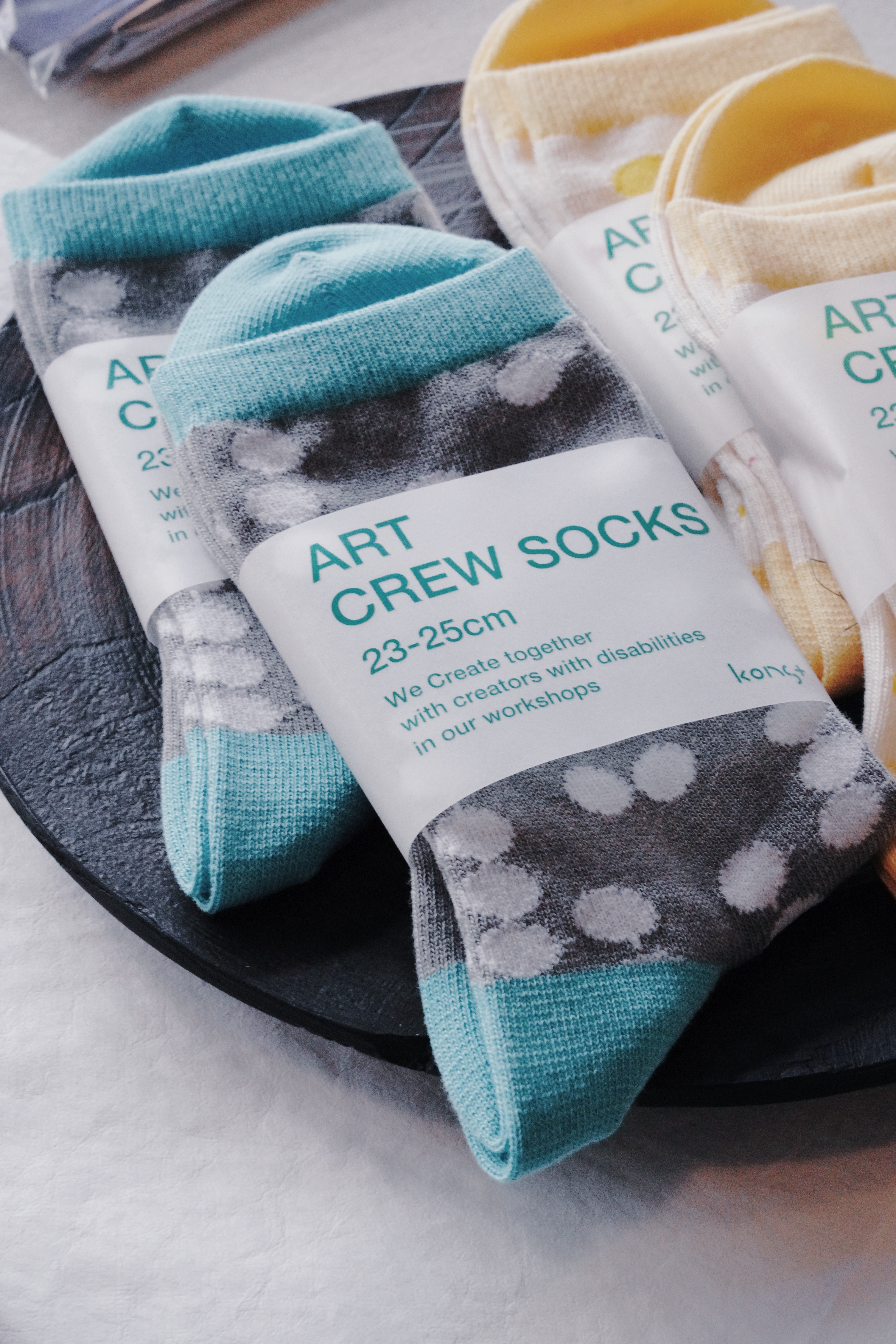 Koneckto 關係的形狀｜ konst｜Art Crew Socks｜Blue