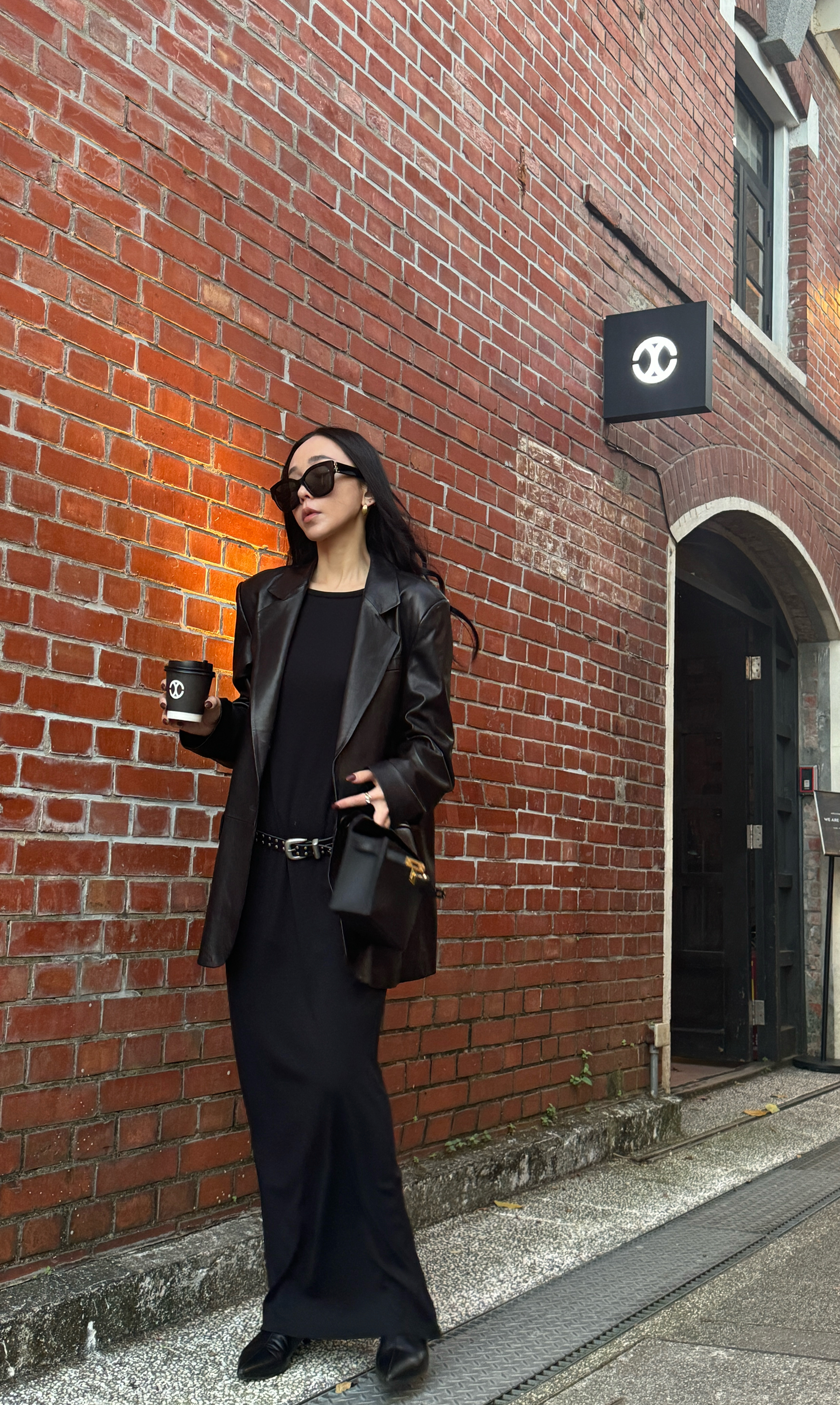 真皮皮外套(現貨)