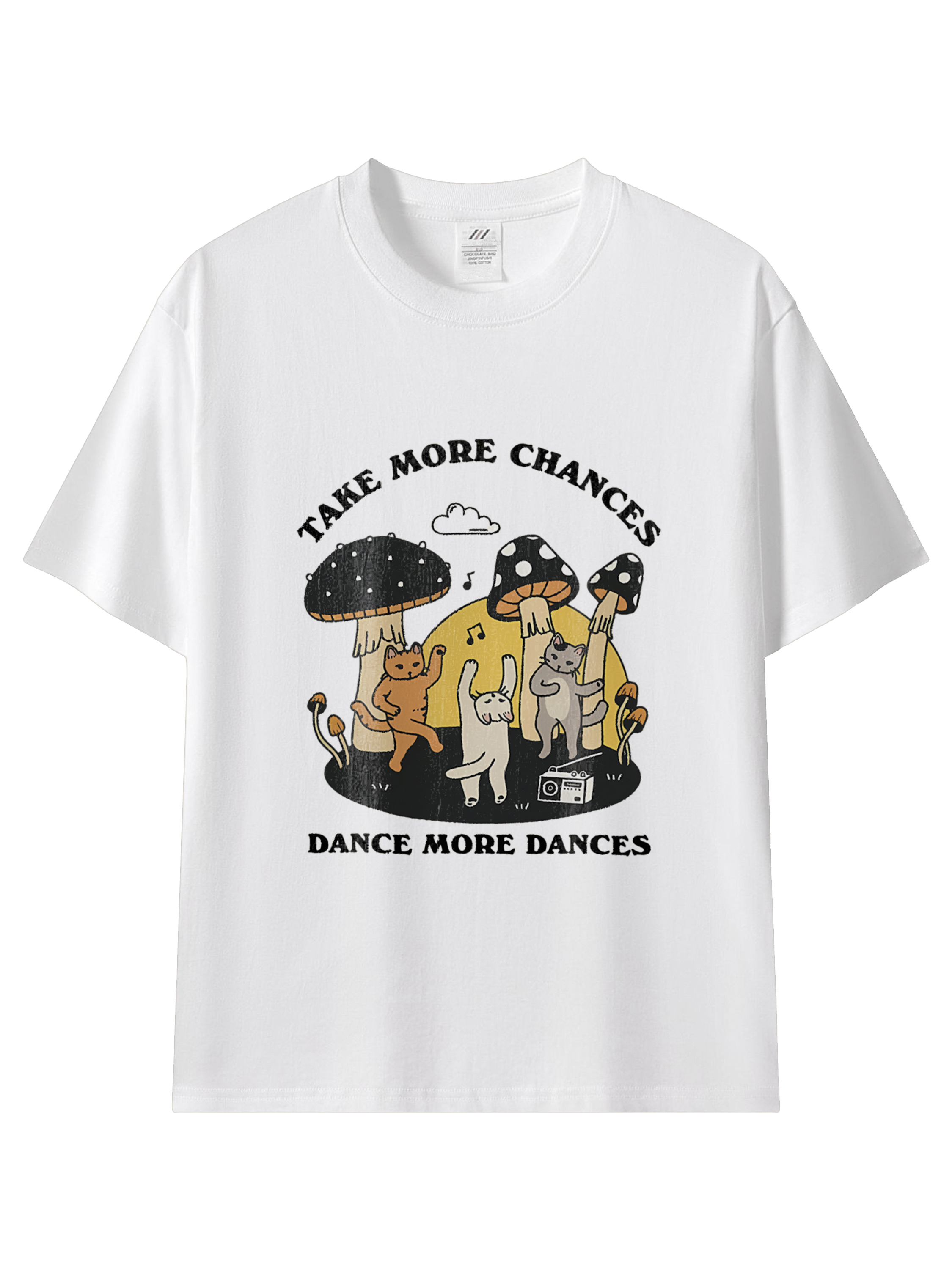 Happiness Collection · 森林裡的微笑插畫棉T